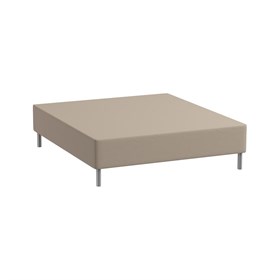 Boxlagen 180x210 cm - Bomuldssatin - Sand - ProSleep
