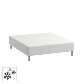 Boxlagen 180x200 cm - Percale - Cool feel - hvid - ProSleep