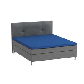 Økologisk Kuvertlagen 180x200 cm - Bomuldssatin - Blå - ProSleep