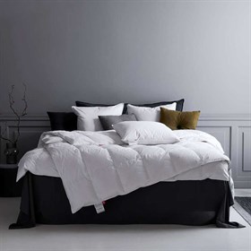 Dobbeltdyne 200x200 cm - Classic Lux - moskusdun - lun - Ringsted Dun